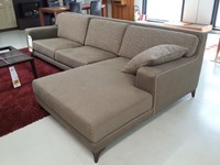 Ditre Italia Divano Morrison Divani con chaise longue Tessuto Divano 3 posti
