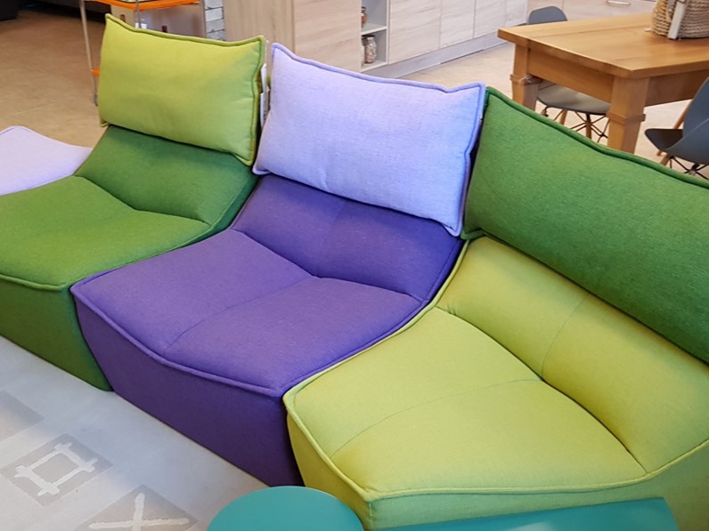 Divano angolare Hip hop Calia SCONTO 53