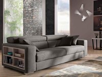 DIVANO CON LIBRERIA INTEGRATA DESIGN