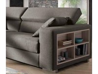 DIVANO CON LIBRERIA INTEGRATA DESIGN