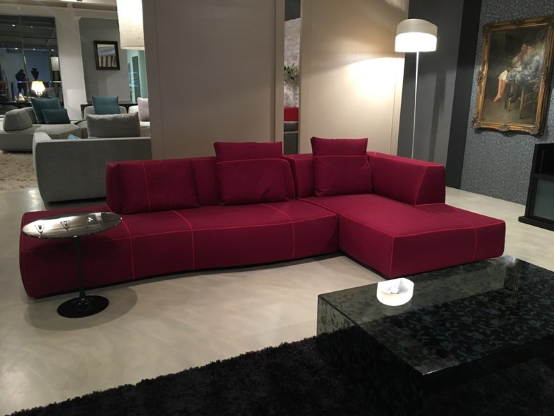 Divano Con Penisola Bend Sofa B B Prezzi Outlet