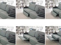 Divano con poltrone realx