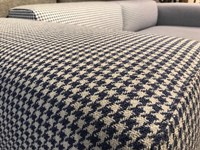 Divano Kartell modello Largo tessuto Pied de poule