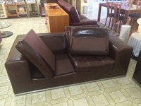 DIVANO MARZI IN PELLE CUOIO SOTTOCOSTO