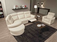 DIVANO TARA IN PELLE SCONTO 48% VETRINA