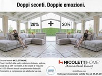 NICOLETTI PROMO 20%+20% FINO AL 31/01/18