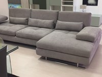 Divano Nicoletti Home Serena Divani con chaise longue Tessuto