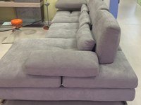 Divano Nicoletti Home Serena Divani con chaise longue Tessuto