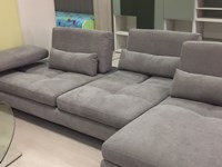 Divano Nicoletti Home Serena Divani con chaise longue Tessuto
