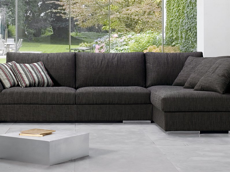 Divano componibile con chaise longue SUZETTE | Divano componibile By Egoitaliano