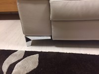 Nicoletti Home Divano Megan Divani con chaise longue Pelle
