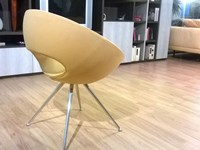 Poltroncina stile anni '60 ecopelle