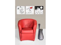 Poltroncina Vogue Rossa