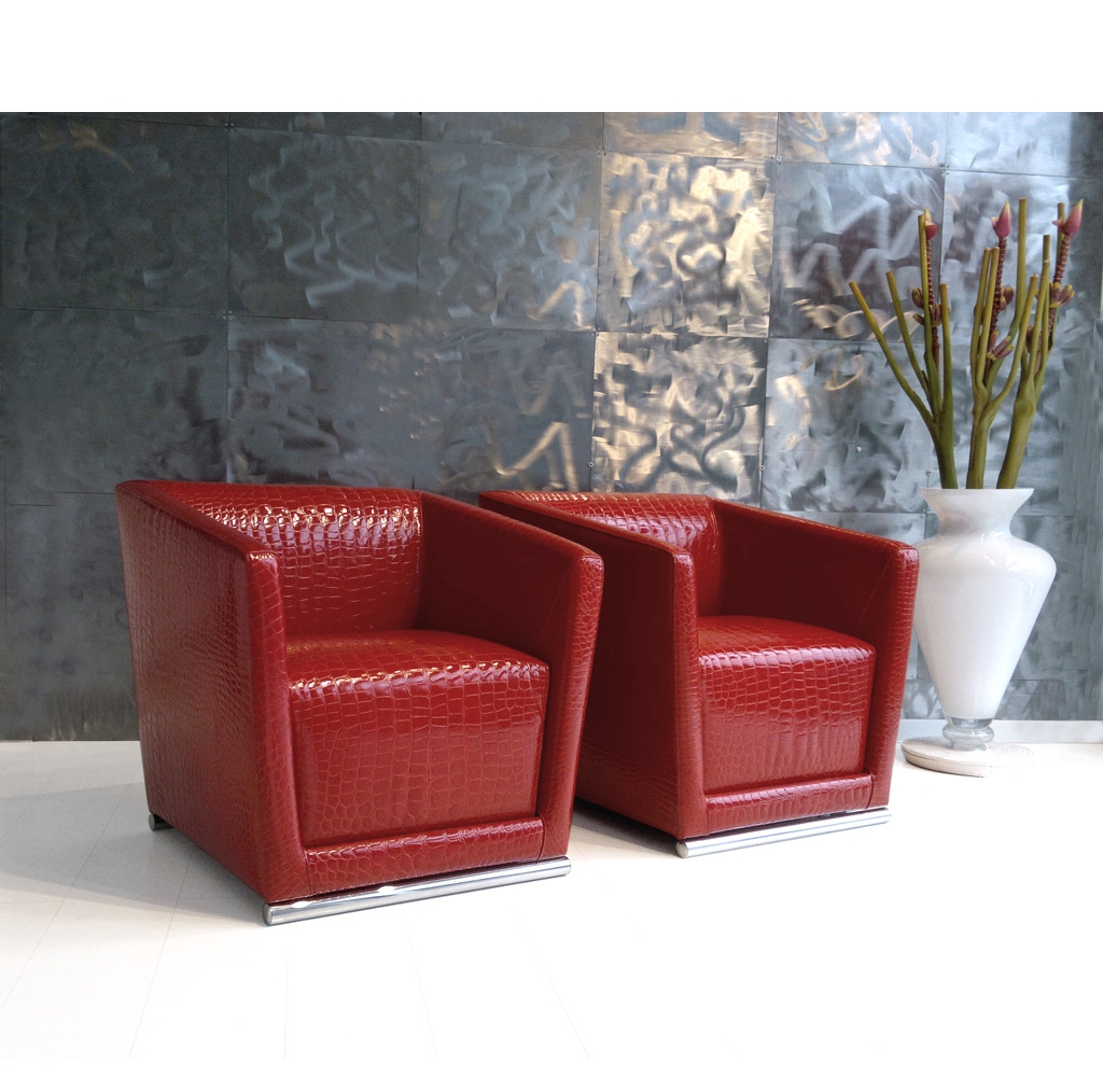 Poltrona murtarelli salotti & design in cuoio martellato cocco ... Poltroncine moderne da salotto