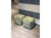 POUF VELLUTO LONGONI POLTRONE E DIVANI SCONTATO DEL 50%