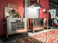 Forno elettrico ad incasso F900 Alpes inox