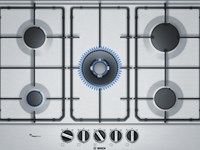 Piano Cottura Bosch ad incasso in acciaio inox modello PCQ7A5B80