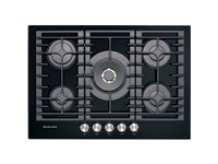 Piano cottura KitchenAid modello KHGD577510. Piano cottura a gas di 77 cm comprensivo di 5 bruciatori.