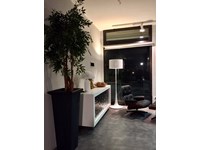 Esprit Nouveau Illuminazione/ Lampada da terra - Piantana, Art.306 F - Modello Spun L.F. in Metallo e alluminio verniciato Bianco - Design