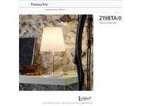 Fontana Arte Illuminazione Lampada da tavolo 2198 ta/o, fontana arte