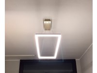 Illuminazione a soffitto, Fabas Luce modello Bard 3394-45-225 struttura in Metallo con profilo perimetrale Oro lampade di Design,alimentazione a Led
