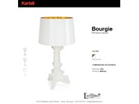 Illuminazione Kartell 9076 lampada bourgie white lampada kartell , promozione Lampade da tavolo