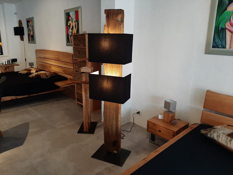 Lampada Da Terra Stile Etnico Balken Artigianale A Prezzi Convenienti