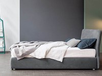 Tonight letto matrimoniale in tessuto sfoderabille