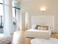 Bonaldo Wing letto matrimoniale imbottito