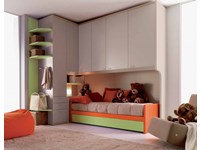 Cameretta per bambini con ponte angolare Doimo Cityline