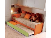 Cameretta per bambini con ponte angolare Doimo Cityline