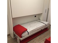 Letto castello a scomparsa con scrittoio Clei Genova