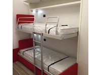 letto a scomparsa con divano kali duo sofa' outlet scontato clei milano