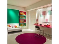 letto a comparsa kali ponte board con scrittoio clei milano