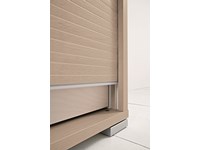 Colonna letto estraibile Birex modello X-Box. Mobile contenente letto estraibile compreso di rete ortopedica e materasso in resina.