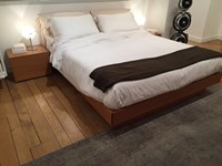 Letto matrimoniale con contenitore a prezzo outlet Genova