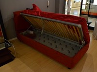 Flou Letto Nathalie sottocosto Singolo