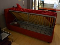 Flou Letto Nathalie sottocosto Singolo