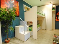 letto castello doimo dielle estraibile