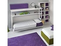 Letto a scomparsa con scrittoio Clever Milano