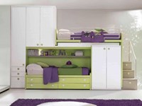 Letto a soppalco Doimo CityLine Luna scontato del -30 %