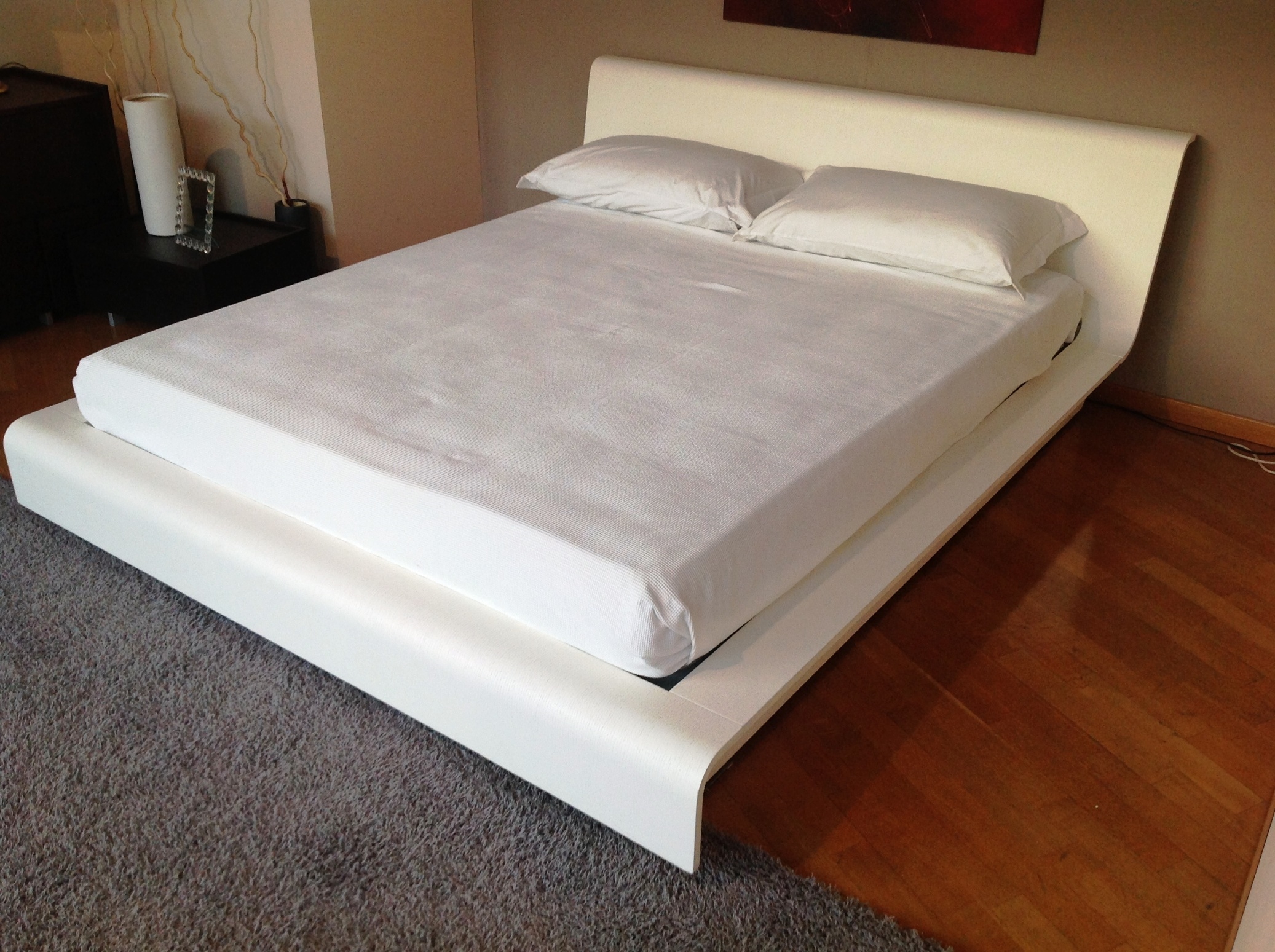 Testiera letto legno bianco : testiera letto legno bianco ...