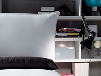 Letto Crippa divani&letti Letto imbottito modello oliva Matrimoniale Moderno Imbottiti