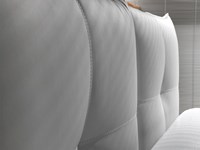 Letto Crippa divani&letti Letto imbottito modello sidney Matrimoniale Moderno Imbottiti