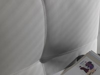 Letto Crippa divani&letti Letto imbottito modello sidney Matrimoniale Moderno Imbottiti