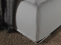 Letto Crippa divani&letti Letto imbottito modello sidney Matrimoniale Moderno Imbottiti