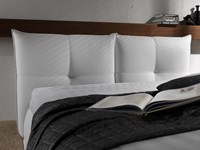 Letto Crippa divani&letti Letto imbottito modello sidney Matrimoniale Moderno Imbottiti