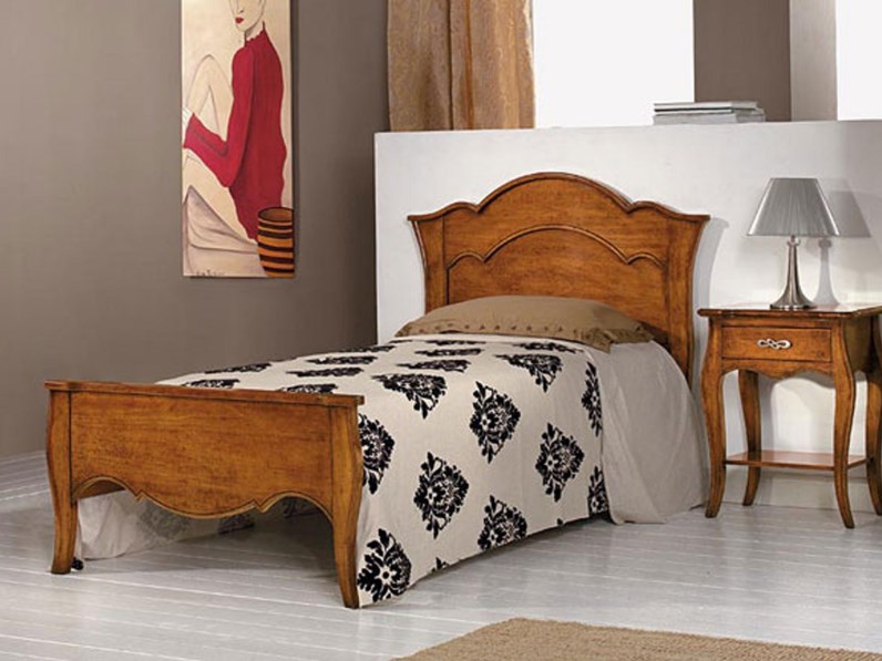 Letto da una piazza e mezza modello Bassano Letto da una piazza e mezza modello Bassano