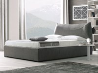 Letto Ergogreen modello Corinne contenitore giroletto bombato. Prezzo scontato 30%