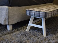 particolare panchetta e piede letto